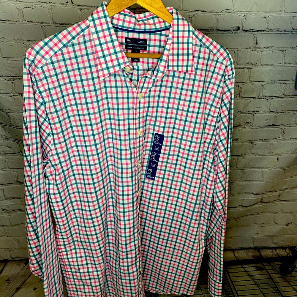 Gap, XL, Pink/Green